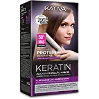 Los mejores  - KATIVA Alisado Brasileño de Pelo- Hidratante com Keratina y Aceite de Argán Orgánico